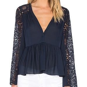 FIRM! Elizabeth and James Navy top